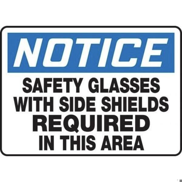 Accuform OSHA NOTICE Safety Sign SAFETY MPPE830VA MPPE830VA - main